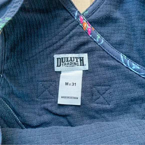 NWT Duluth Heirloom Gardening Lined Bib Overalls  Mushroom Terrarium Medium x31L - Picture 7 of 10